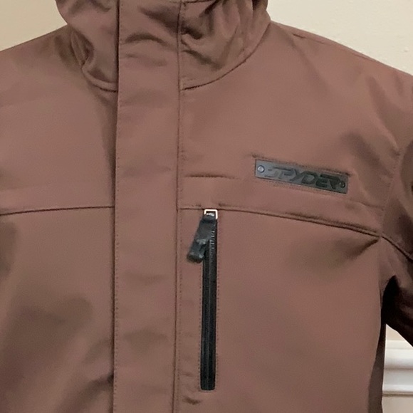 Spyder ADVERSE SOFT SHELL JACKET - Brown - Picture 7 of 16